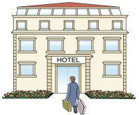 Icon eines Hotels